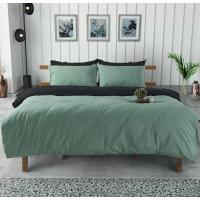  Tek Kişilik Çift Renkli Pamuklu Lastikli Nevresim Takımı